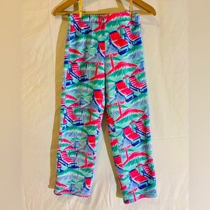 Vineyard Vines fleece pj’s - size medium
 (10-12)